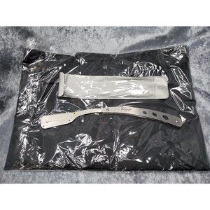 new fcysy brushed stainless steel folding shaving razor with cape